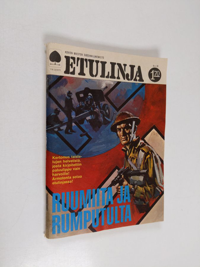 Conrad Chater : Etulinja 30/1968 : Ruumiita ja rumputulta