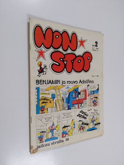 Non Stop 2/1976 : Benjamin ja rouva Adolfina