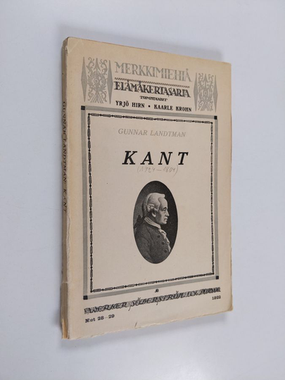 Gunnar Landtman : Kant