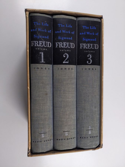Ernest Jones : The life and work of Sigmund Freud Vol. 1-3