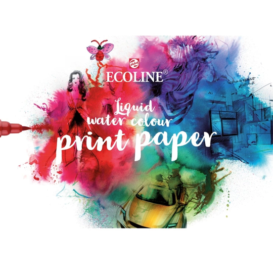 Ecoline Print Paper 75 kpl