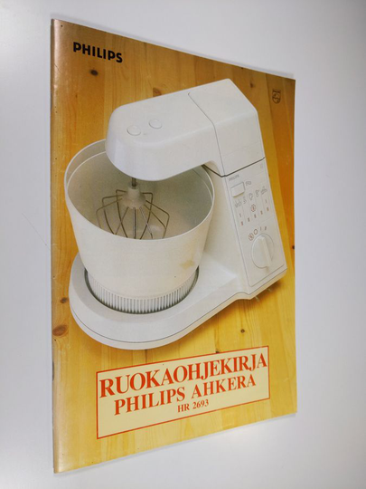Ruokaohjekirja Philips Ahkera