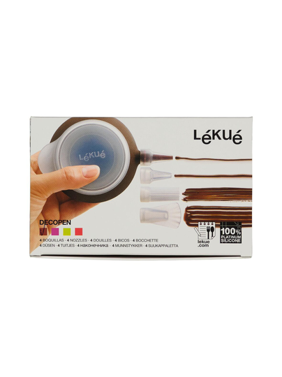 Decopen-pursotin + 4 kärkeä