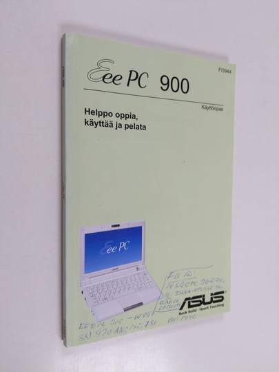 Eee PC käyttöopas ; Eee Pc 900 -sarja