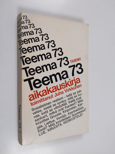 Juha Virkkunen : Teema : aikakausikirja 1973