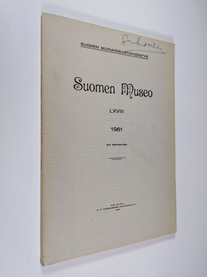 Suomen museo LXVIII 1961