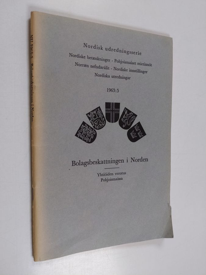 H Borgenvik ym. : Bolagsbeskattningen i Norden - Yhtiöiden verotus Pohjoismaissa N:o 5