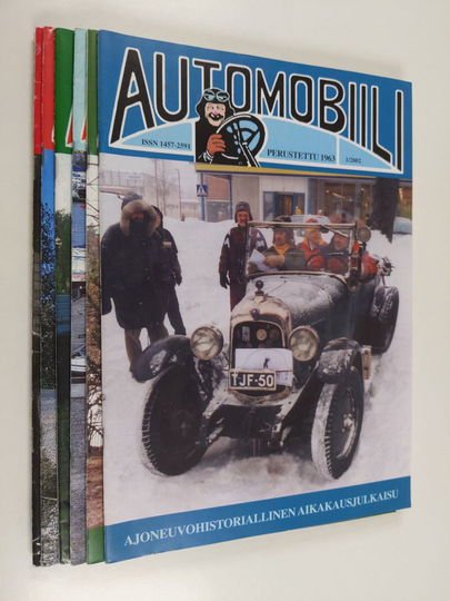 Automobiili 2002 : vuosikerta, numerot 1-6