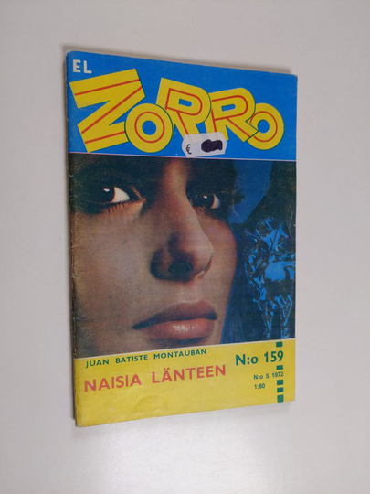 El Zorro nro 159 5/1972 : Naisia länteen
