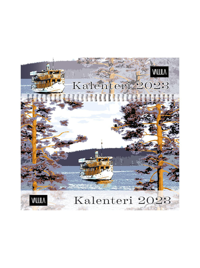 Maisemat -a4 seinäkalenteri 2023