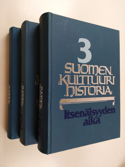 Päiviö Tommila : Suomen kulttuurihistoria 1-3 : Ruotsinvallan aika ; Autonomian aika ; Itsenäisyyden aika