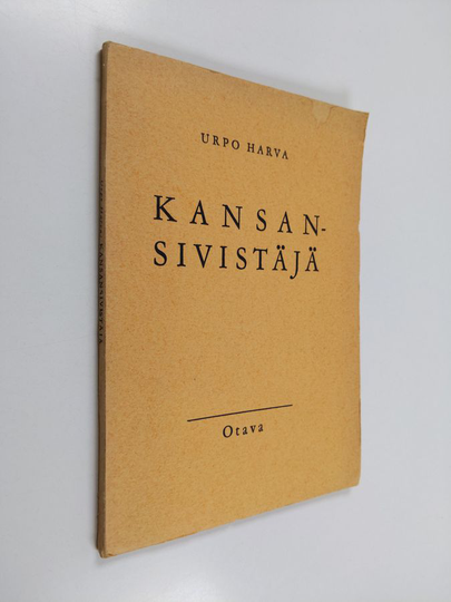 Urpo Harva : Kansansivistäjä