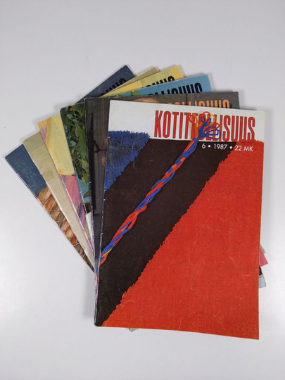 Kotiteollisuus vuosikerta 1987 (1-6)