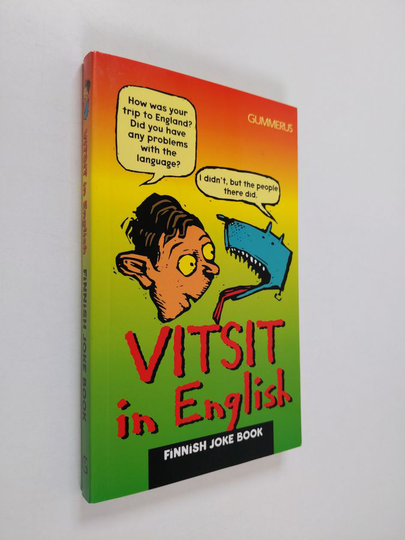David Morris : Vitsit in English - Finnish joke book