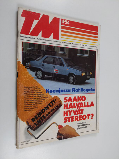 Tekniikan maailma 4 / 1984 TM