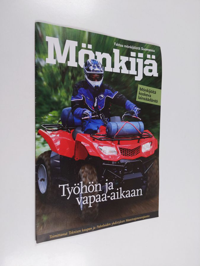 Mönkijä : Mönkijöitä koskeva lainsäädäntö
