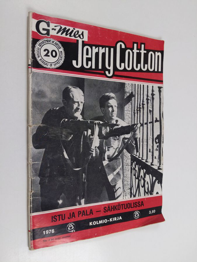 Jerry Cotton 20/1976 : Istu ja pala - sähkötuolissa
