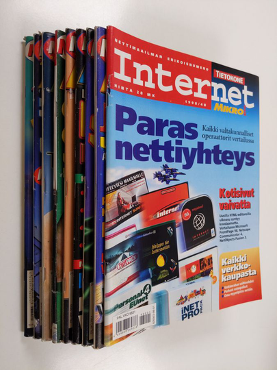 Mikrobitti vuosikerta 1998 (4B, 1, 3-5, 8-11)