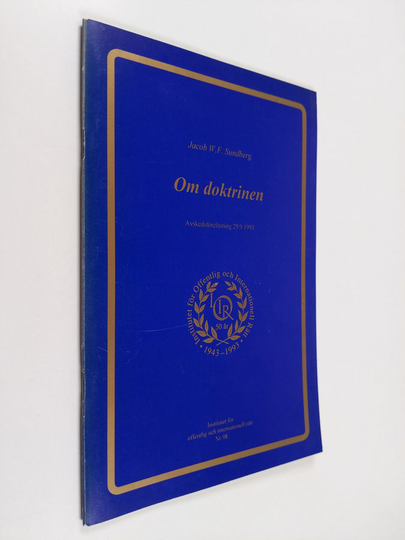 Jacob Sunberg : Om doktrinen