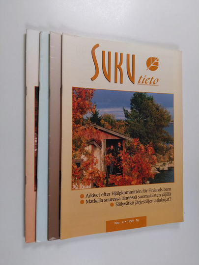Sukutieto vuosikerta 1999 (1-4)