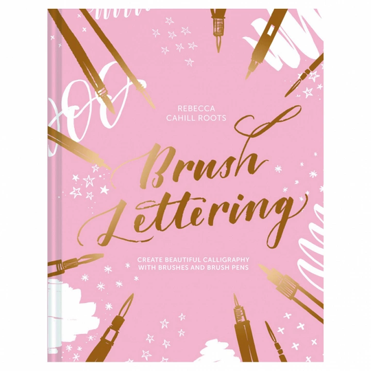Books Brush Lettering