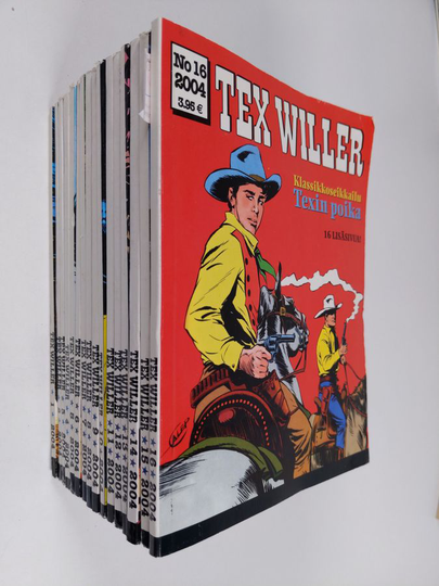 Tex Willer vuosikerta 2004 (1-16)