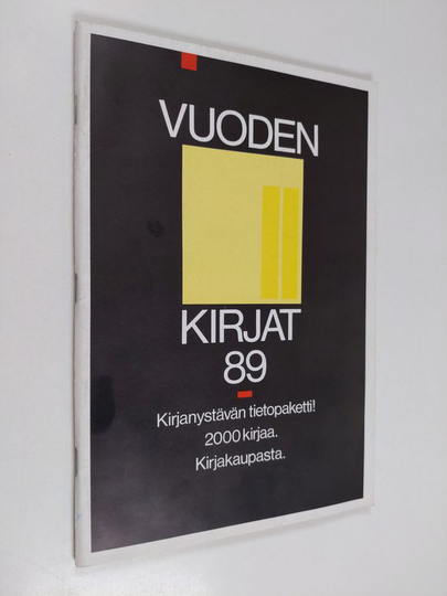 Vuoden kirjat 89