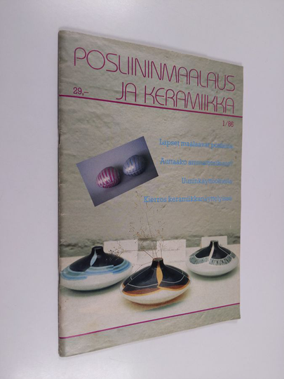 Poliininmaalaus ja keramiikka 1/86