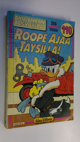Walt Disney : Roope ajaa täysillä
