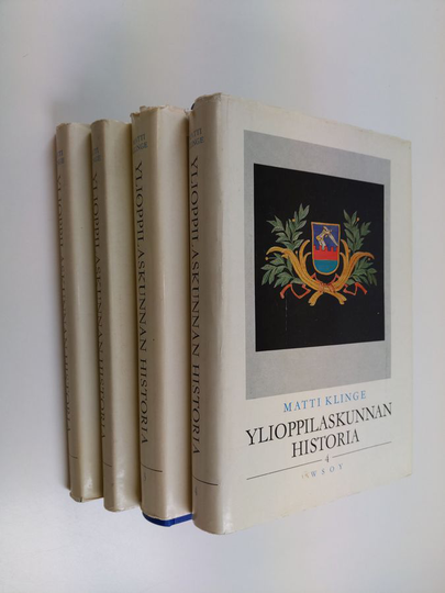 Matti Klinge : Ylioppilaskunnan historia 1-4