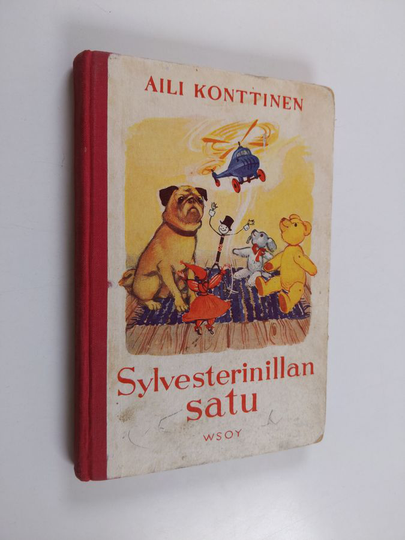 Aili Konttinen : Sylvesterinillan satu : satu Mopsi-koirasta, sen sukulaisista ja ystävistä