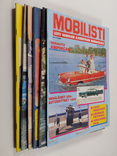 Mobilisti vuosikerta 1993 (1-6)