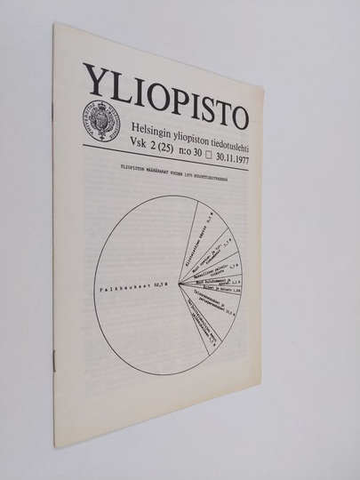 Yliopisto 30/1977 - Helsingin yliopiston tiedotuslehti