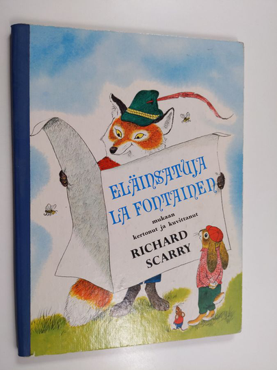 Richard Scarry : Eläinsatuja La Fontainen mukaan