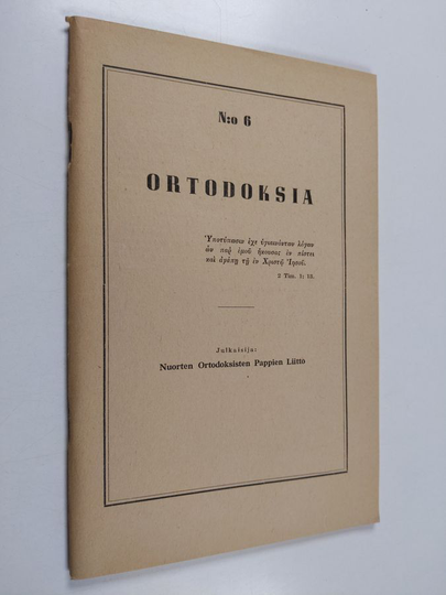 Ortodoksia N:o 6