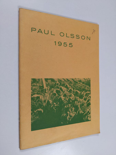 Paul Olsson : Paul Olsson 1950 : Kauniainen - puutarhan perustamisliike