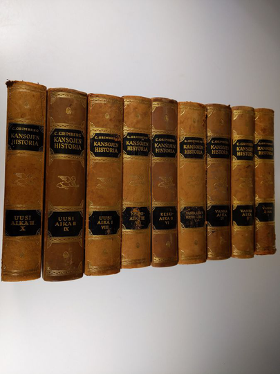 Carl Grimberg : Kansojen historia 1-10
