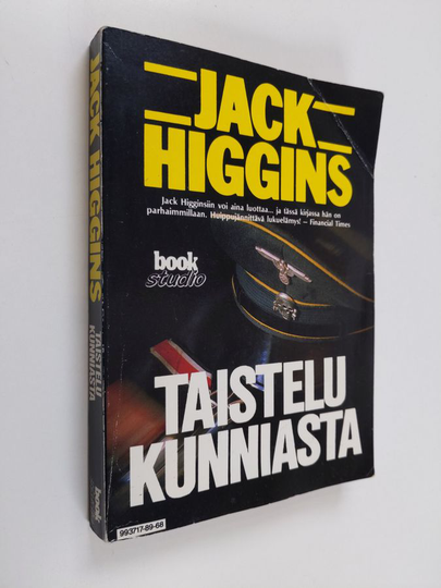 Jack Higgins : Taistelu kunniasta