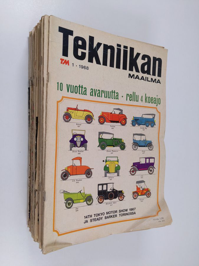 Tekniikan maailma vuosikerta 1968 (numerot 1-19)