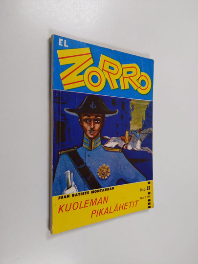 El Zorro nro 47, 1/1962 - Kuoleman pikalähetit