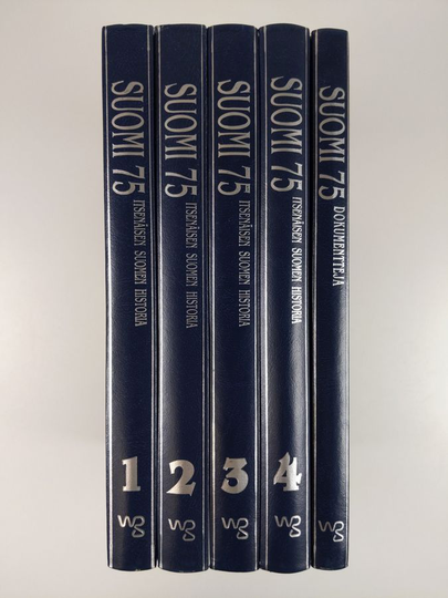 Hannu ym. Soikkanen : Suomi 75 : itsenäisen Suomen historia 1-4 + dokumentteja
