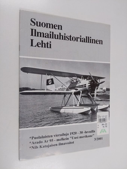 Suomen ilmailuhistoriallinen lehti 3/2001