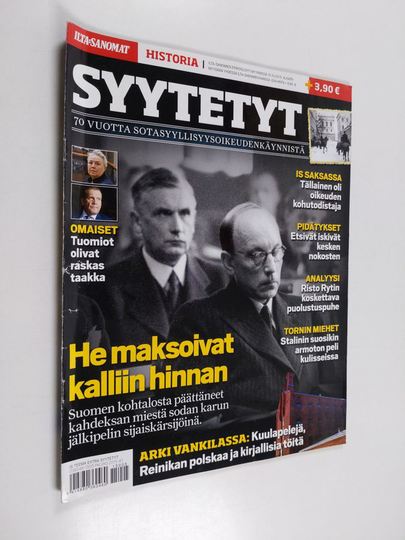 IS historia : Syytetyt : 70 vuotta sotasyyllisyysoikeudenkäynnistä