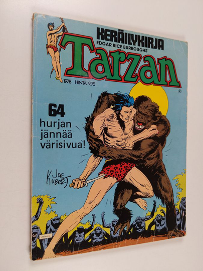 Tarzan 1978 keräilykirja