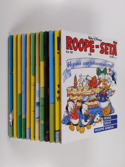 Roope-Setä vuosikerta 1996 (1-12)