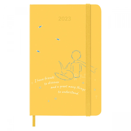 Moleskine 12M Weekly Notebook Le Petit Prince Pocket Yellow