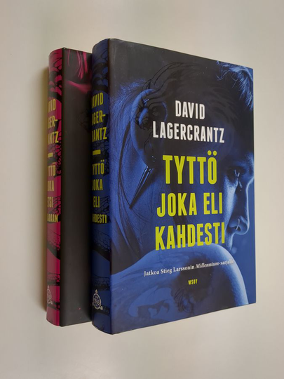 David Lagercrantz : David Lagercrantz -setti (2 kirjaa): Tyttö joka etsi varjoaan ; Tyttö joka eli kahdesti