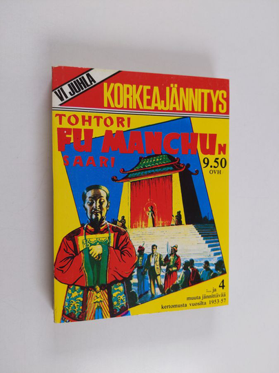 VI Juhla-korkeajännitys : Tohtori Fu-Manchun saari