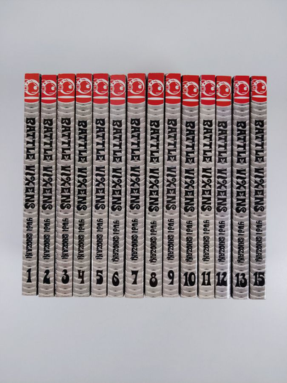 Yuji Shiozaki : Battle Vixens 1-15 (osa 14 puuttuu)