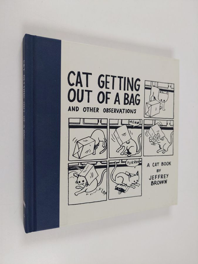Jeffrey Brown : Cat getting out of a bag and other observations